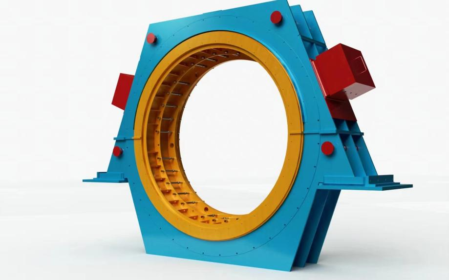 圖1 球磨機(jī)永磁直驅(qū)系統(tǒng).png 圖1 球磨機(jī)永磁直驅(qū)系統(tǒng).png